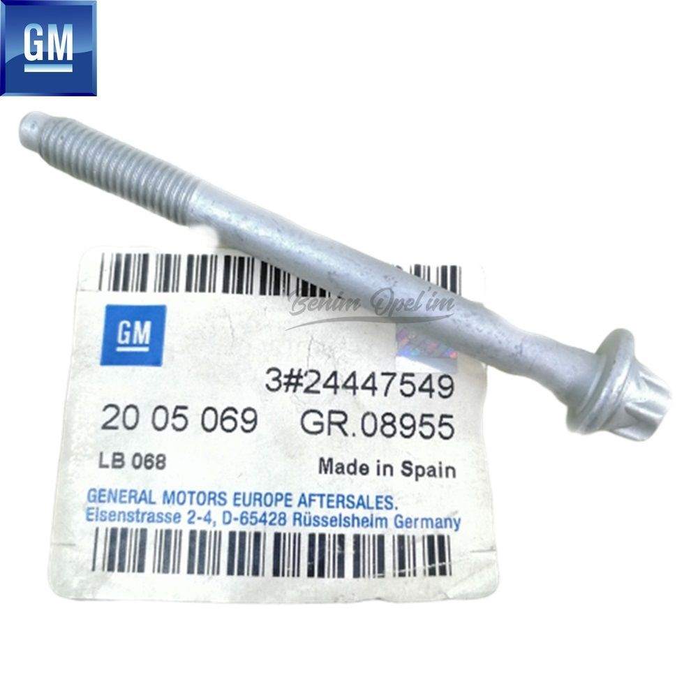 Product Code : 2005069 - Air Conditioner Compressor Bolt M8X90 Opel Zafira A, Astra G H, Corsa C D E, Meriva A B, Tigra B, Vectra C, Zafira B GM Genuine 2005069 - 24447549