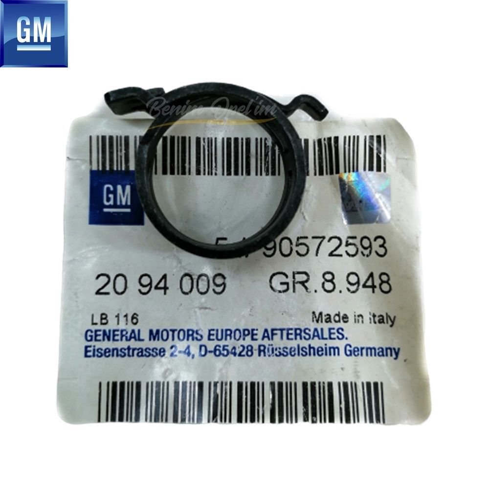 Product Code : 2094009 - Intake Manifold Hose Clamp 26mm Opel Astra F G, Zafira A, Calibra, Corsa B, Tigra A, Frontera A, Omega B, Vectra A B GM Genuine 2094009 - 90469892