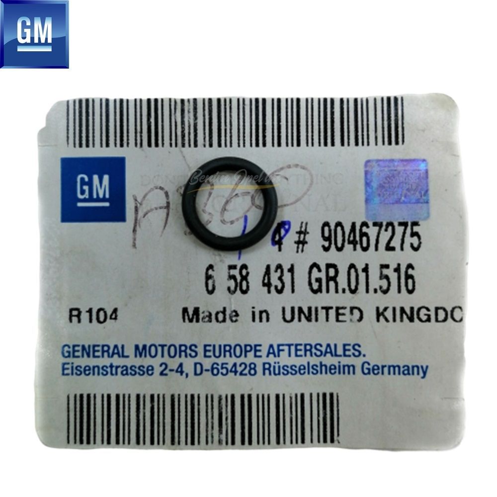 Opel Oil Level Dipstick Seat Gasket 2010 Pre GM Genuine 658431 - 90467275