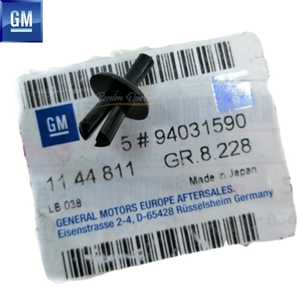 Opel Frontera A Mudguard Bakelite Riveted Clip GM Genuine 1144811 - 94031590 - 94031590