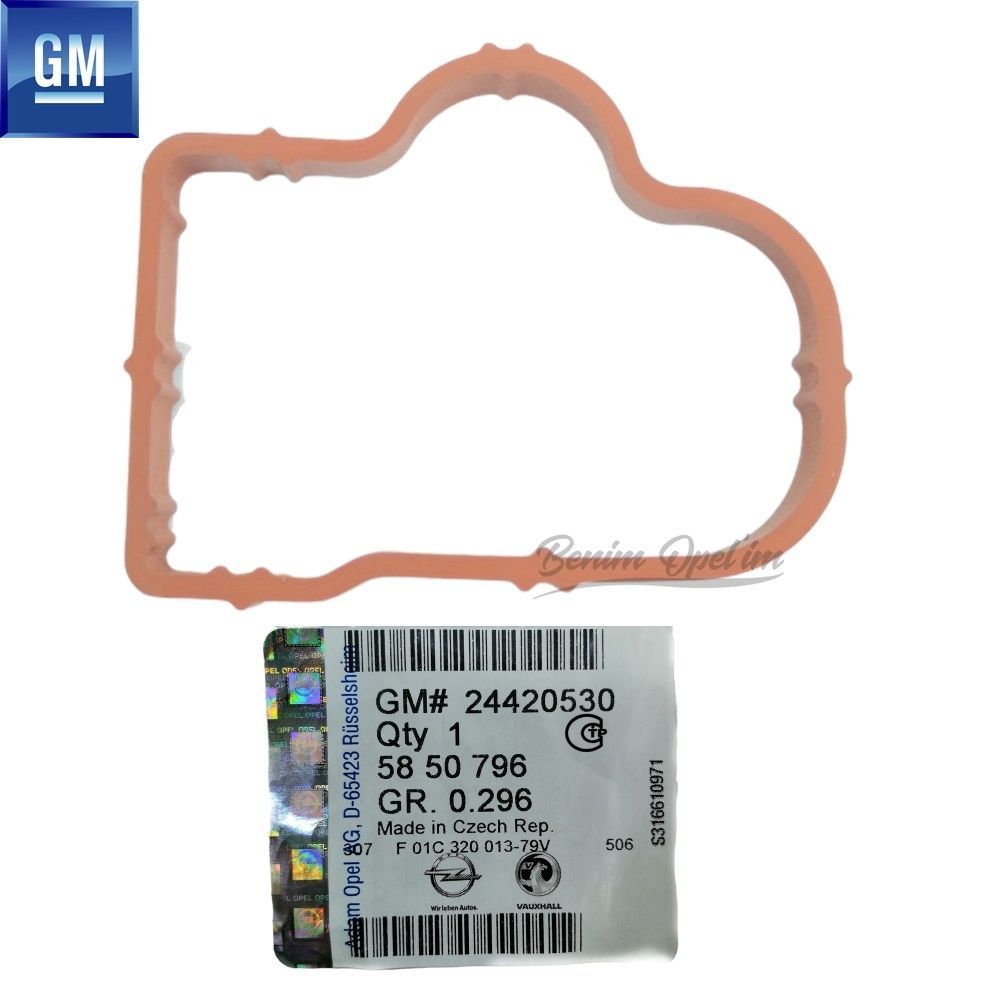 Intake Manifold Gasket 1.0/1.2/1.4 Opel Zafira A, Astra G H, Corsa C D, Meriva A, Tigra B GM Genuine 5850796 - 24420530