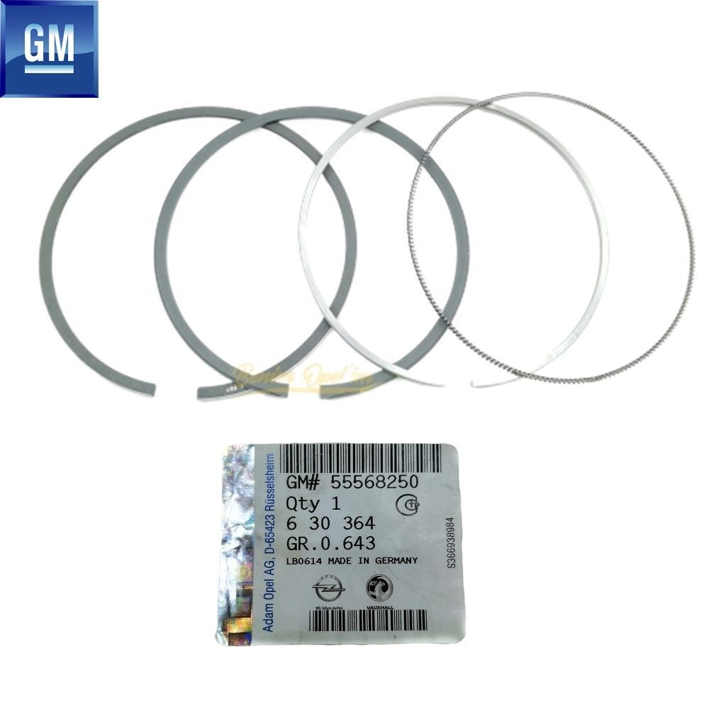 Piston Ring Std. Diesel Opel Astra J Insignia A Zafira C GM Genuine 630364 - 55568250