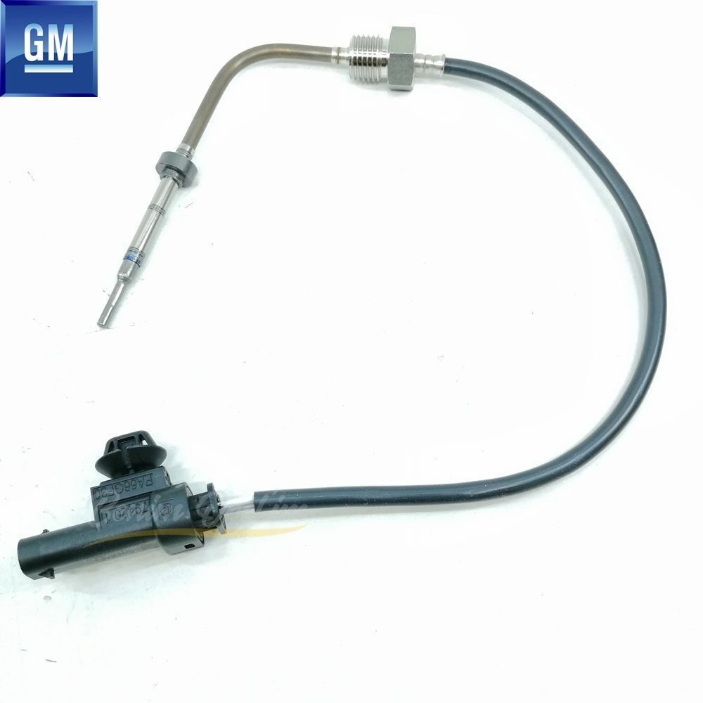 2nd Position Exhaust Temperature Sensor 250mm 1.6 Opel Astra J K, Insignia A, Meriva B, Mokka, Zafira C, Chevrolet Trax GM Genuine 55592366 - 1247806