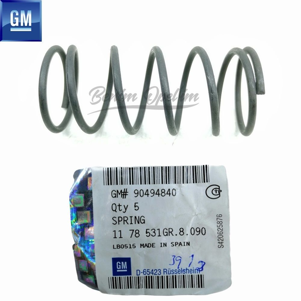 Product Code : 1178531 - Bonnet Lock Bolt Spring Opel Calibra, Omega A, Omega B, Vectra A GM Original 1178531 - 90055299