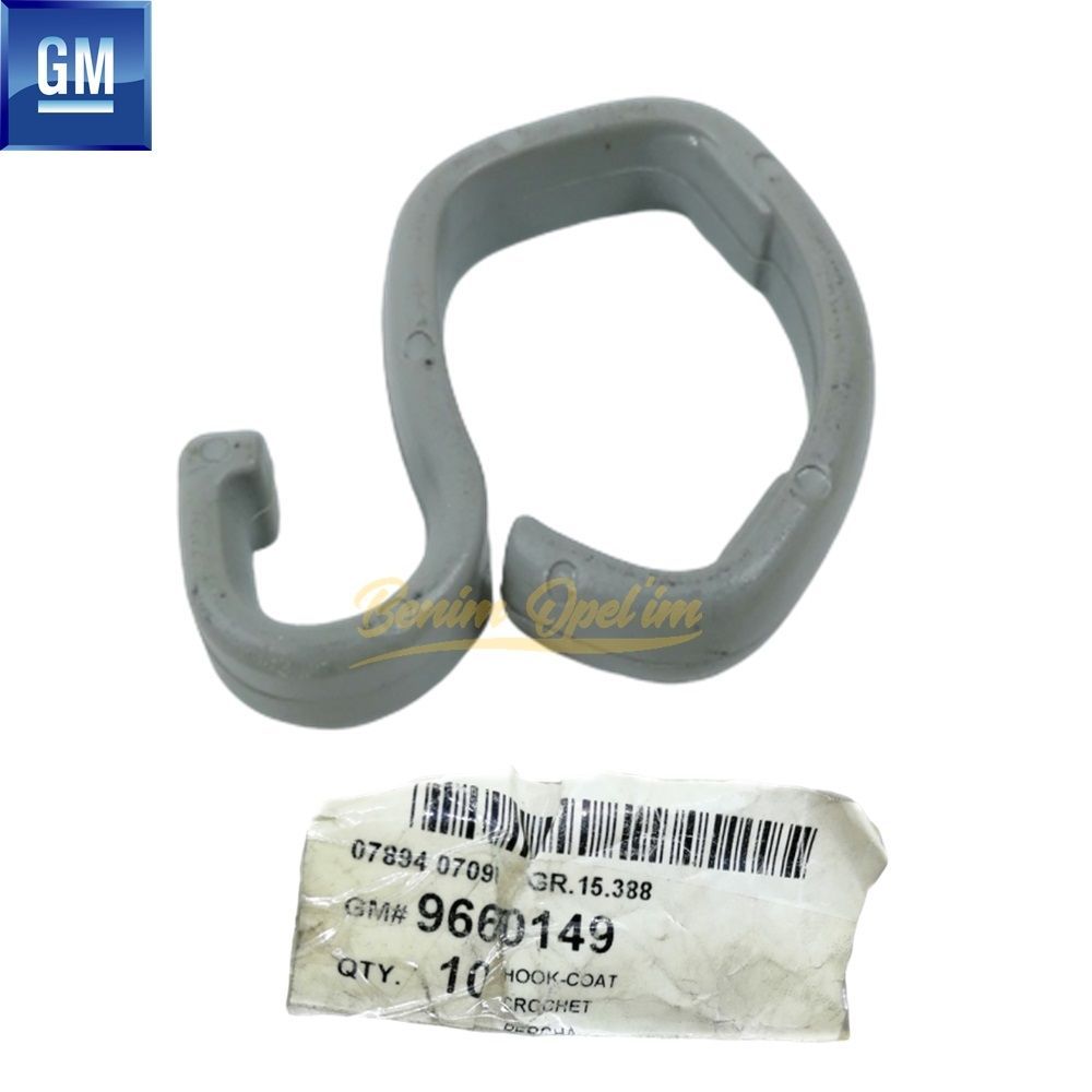 Clothes Hanger Hook Chevrolet Aveo T200, Aveo T250, Aveo T255, Kalos GM Original 96650148 - 96650149