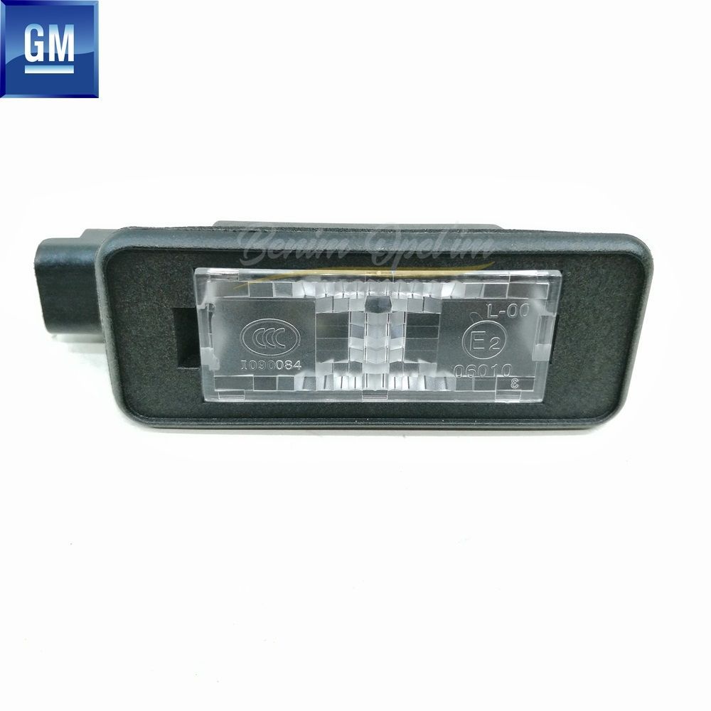 Product Code : 3557484 - Opel Grandland X Complete Led Rear Number Plate Light Black GM Original 3557484 - 3638213