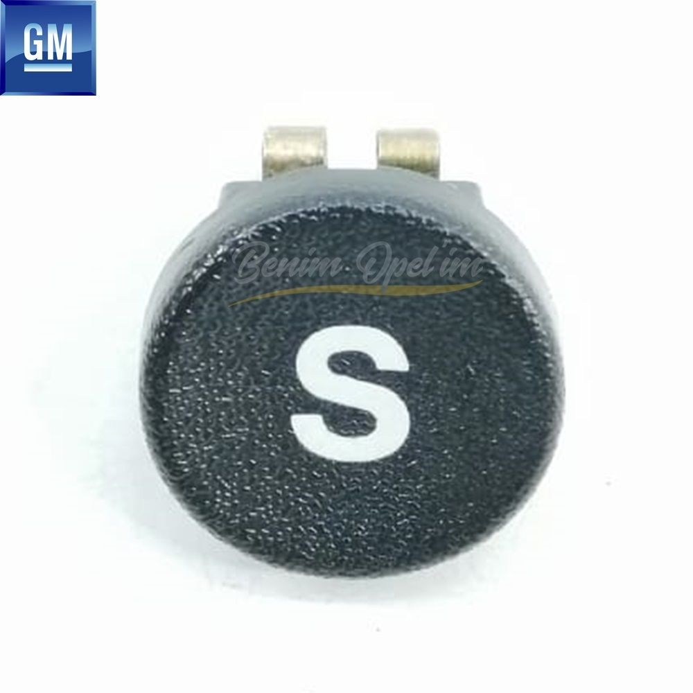 Product Code : 6239115 - Opel Astra G, Zafira A Sport Mod (S) Button Black GM Genuine 6239115 - 9118423