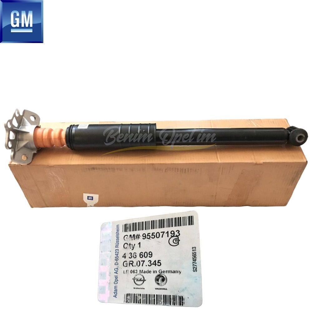 Product Code : 436609 - Opel Corsa D Complete Left Rear Shock Absorber (Cs) GM Genuine 436609 - 95507193