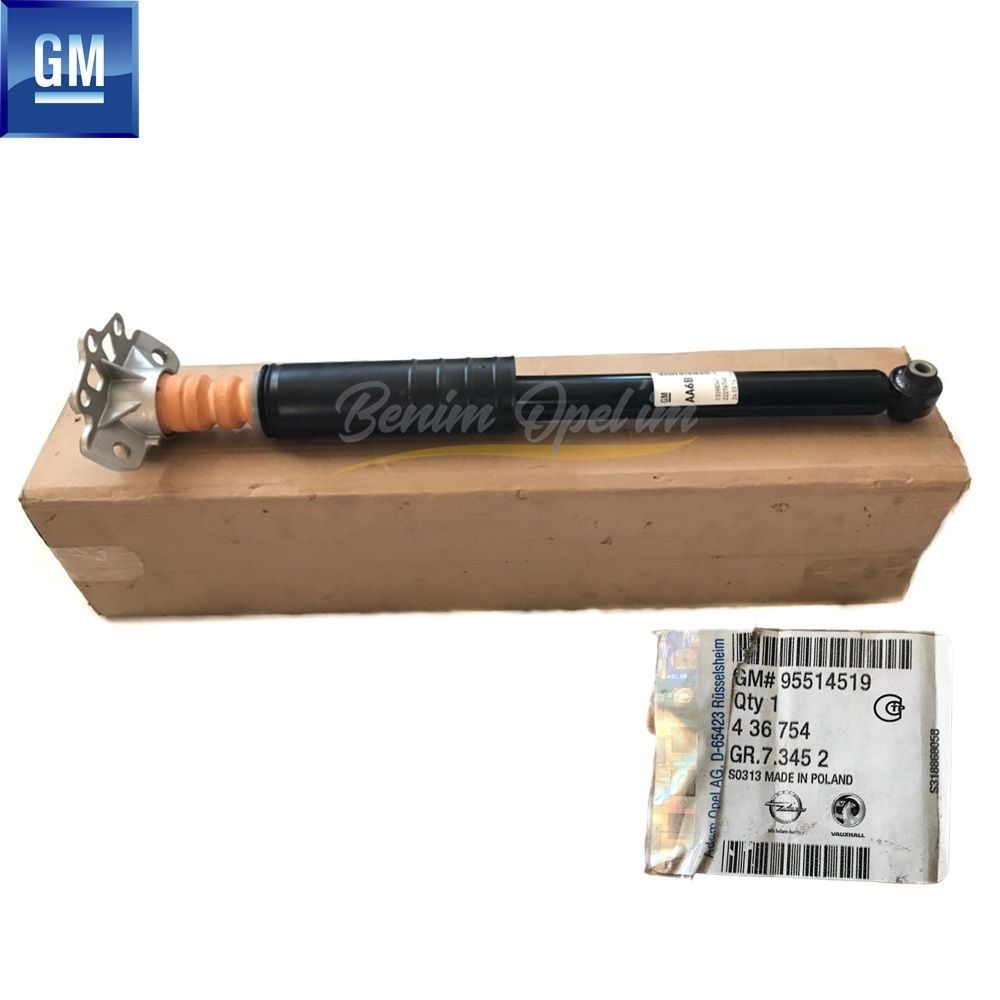 Product Code : 436754 - Opel Corsa D Complete Left Rear Shock Absorber (Aa6B) GM Genuine 436754 - 95514519