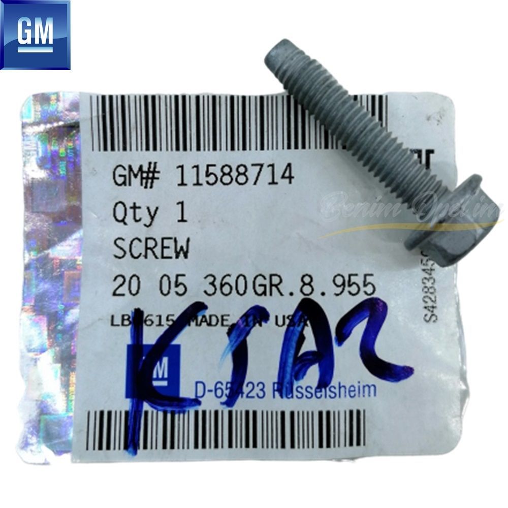 Multipurpose 6 Angle Bolt M6X30 GM Genuine 2005360 - 11588714