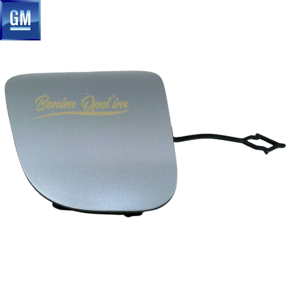 Product Code : 39122485 - Opel Crossland X Rear Bumper Drawbar Cover Silver Grey GM Original 39122485