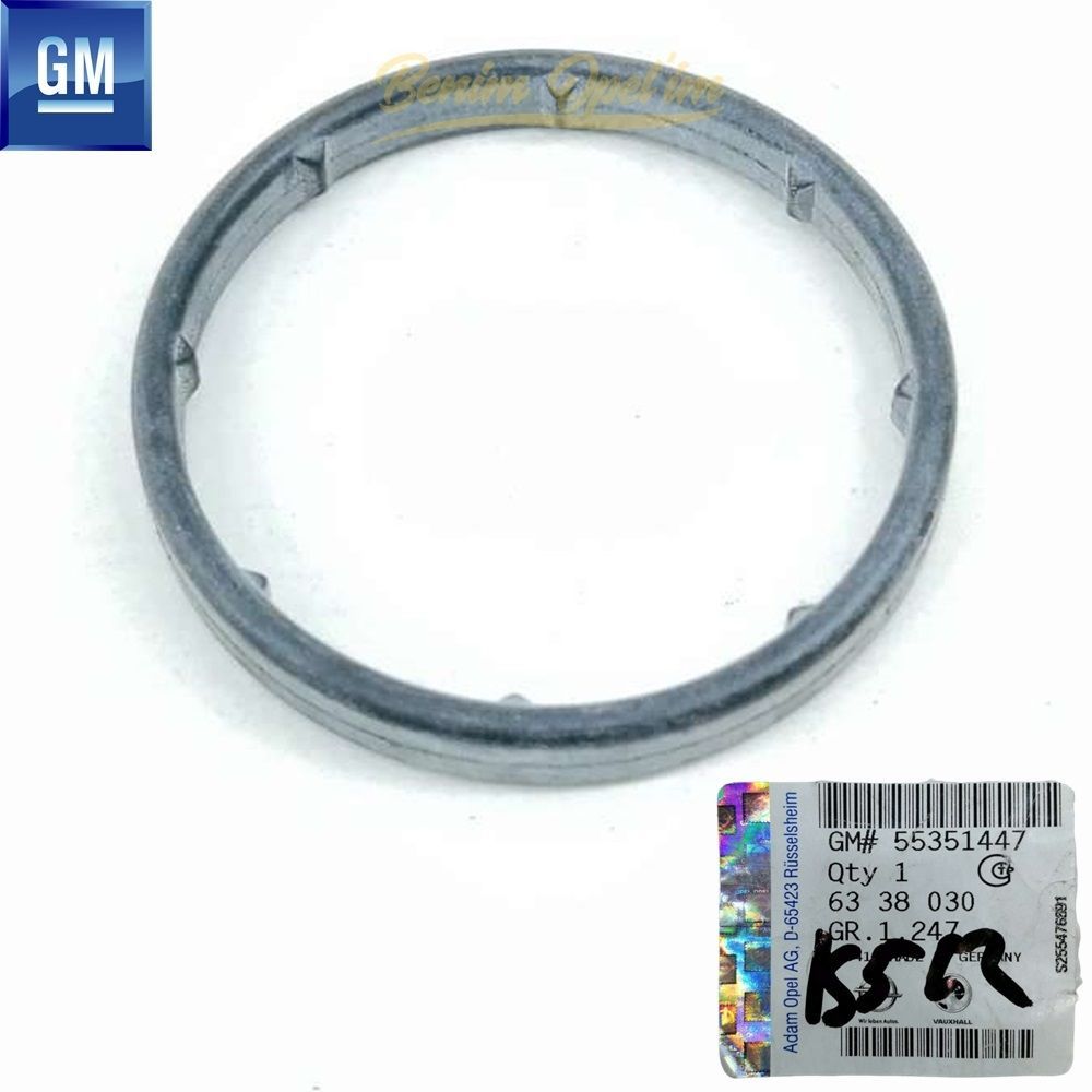 Bypass Gasket 27.5mm 1.6 Opel Astra G, Zafira A B, Astra H, Meriva A GM Genuine 6338030 - 55351447