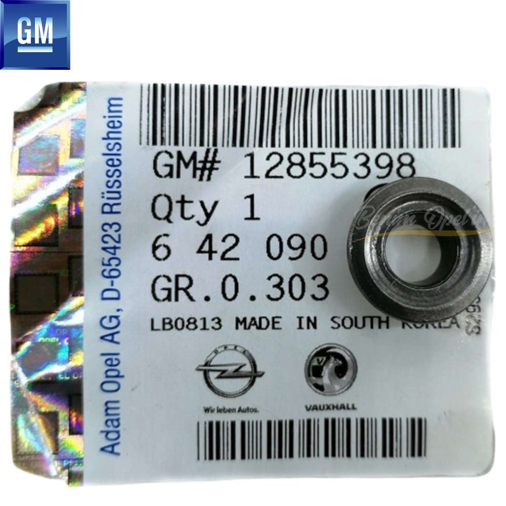 Product Code : 642090 - Spring Loaded Upper Valve Seat 1.3 Opel Astra H J, Combo C D, Corsa C D E, Meriva A B, Tigra B, Chevrolet Aveo T300 GM Genuine 642090 - 93177313