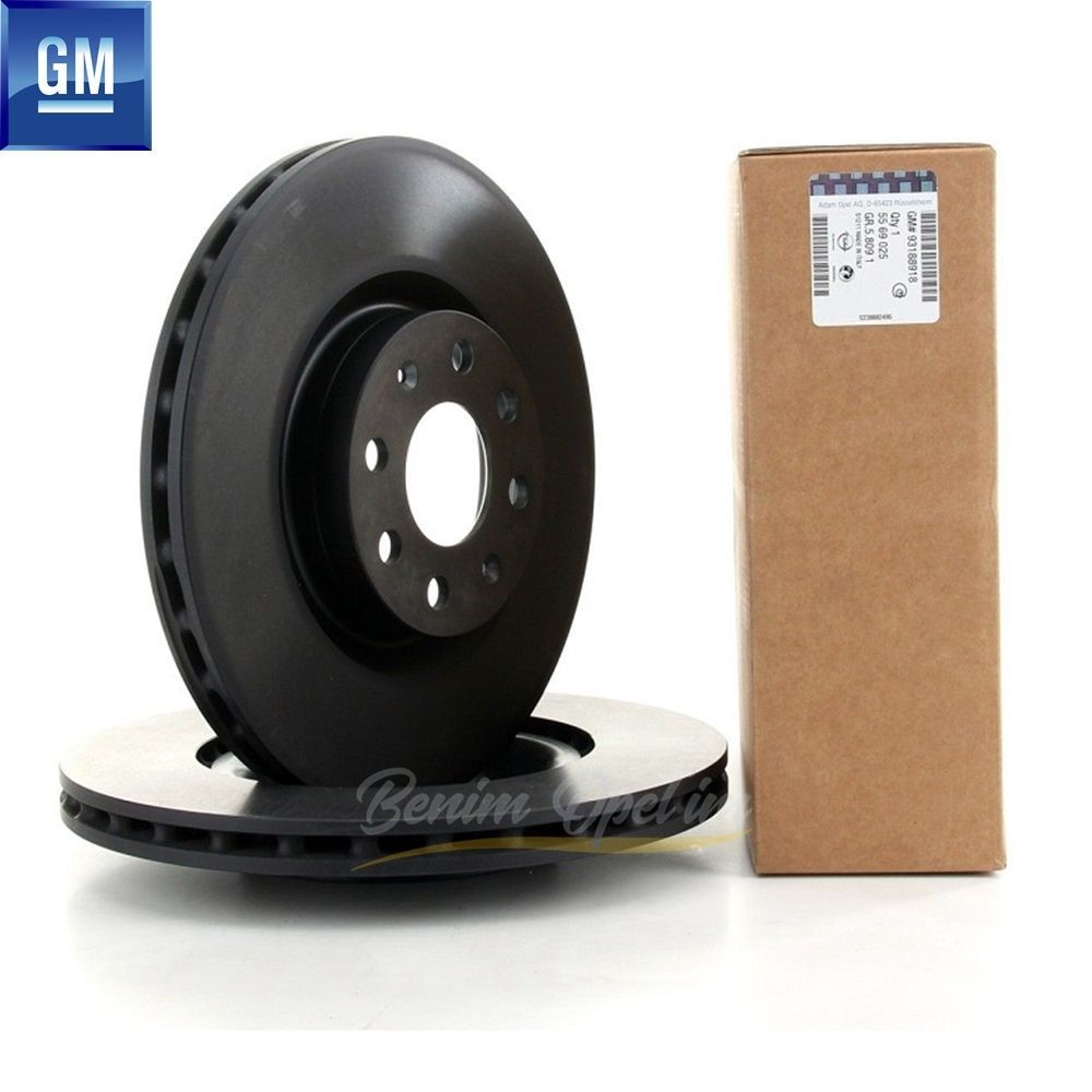 Product Code : 5569025 - Front Brake Disc Kit 15 Inch 22X284mm Opel Corsa D, Corsa E, Adam GM Original 5569025 - 93188918