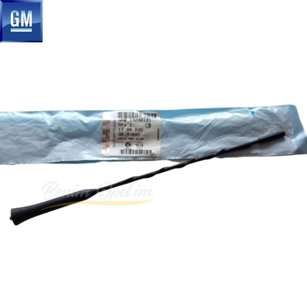 Roof Antenna Rod 280mm Aveo T300, Cruze, Trax, Adam, Astra J, Insignia A, Meriva B, Mokka, Zafira C GM Genuine 1784030 - 13288181