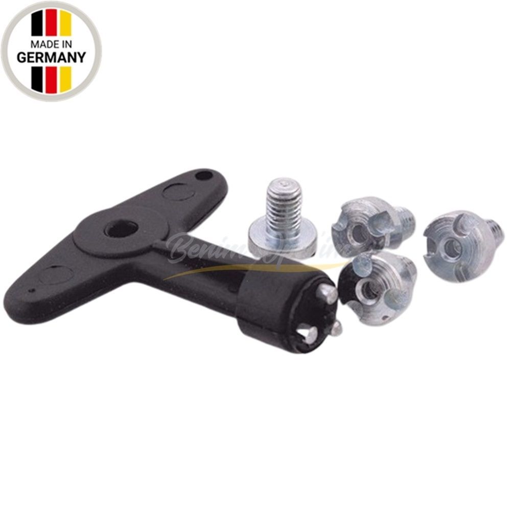 Wheel Cover Spanner and Bolt Set (Assembly Lock Equipment) Imported Best Quality 1610001