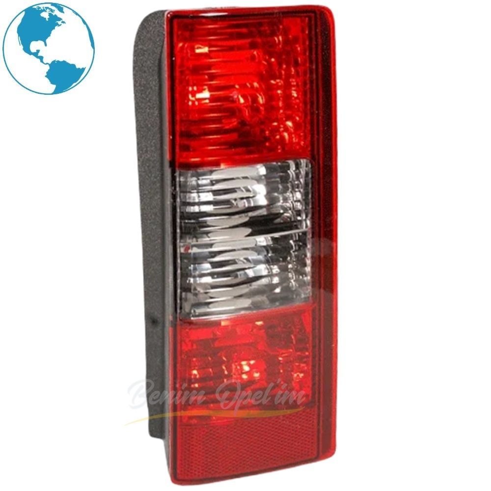 Product Code : 1222061E - Opel Combo C Left Rear Taillight Red White 1st Class Quality 1222061