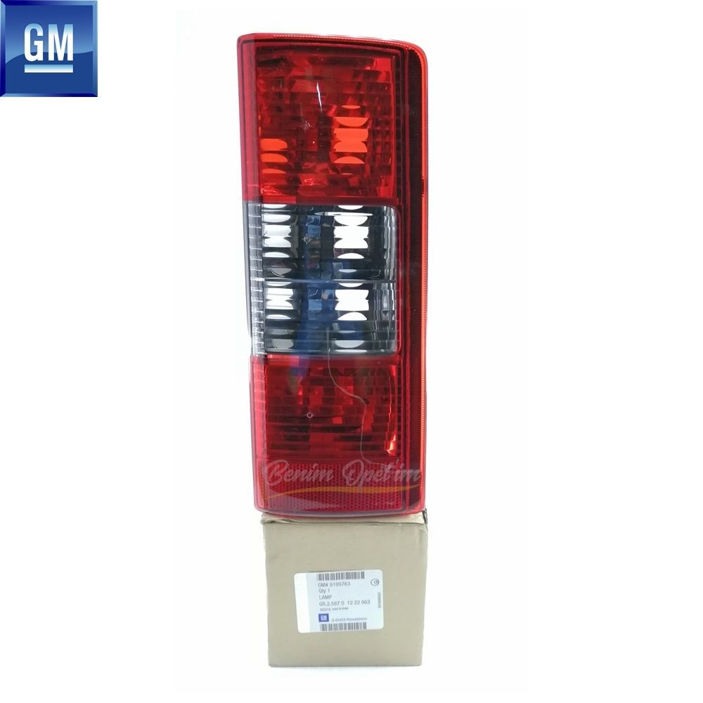 Product Code : 1222063 - Opel Combo C Right Rear Taillight White Fogless GM Original 1222063 - 9199763