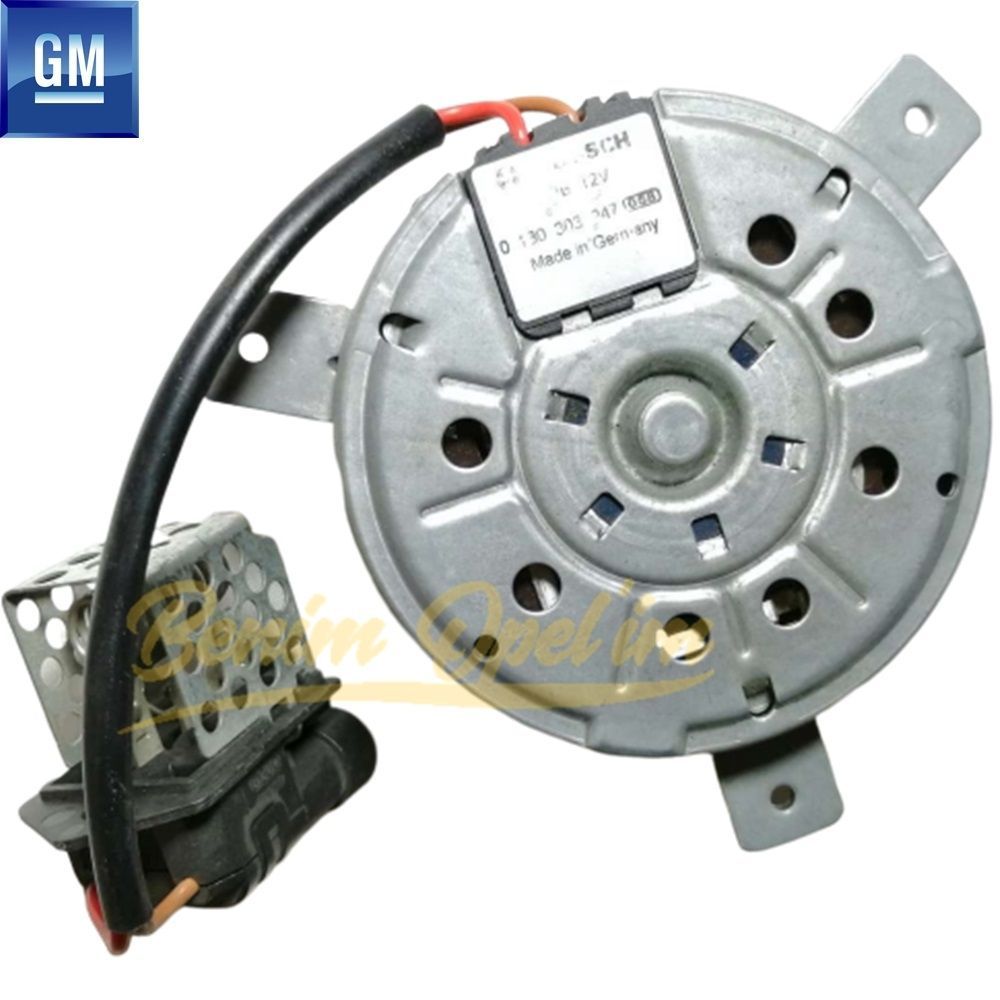 Opel Astra G, Zafira A Propellerless Air Conditioner Fan Motor 1.2/1.4/1.6/1.8 GM Original 1341321 - 9133061