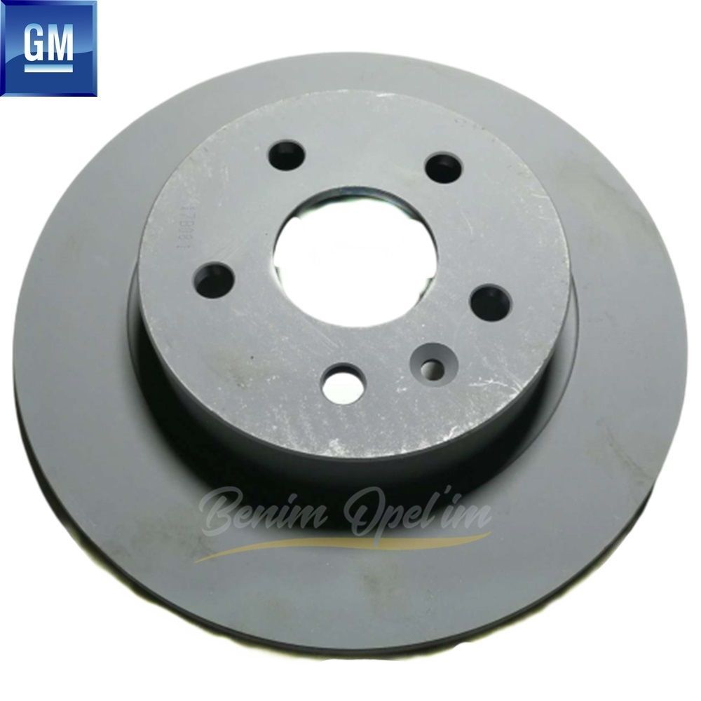 Chevrolet Cruze Coated Rear Brake Disc (One Side) GM Genuine 13502136