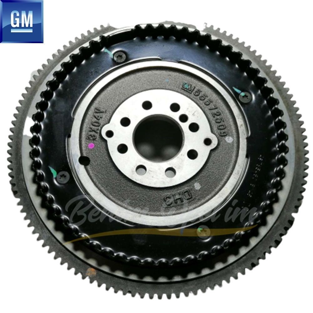 Complete Fixed Flywheel 1.3 Diesel Opel Astra J, Corsa C D, Meriva A B, Chevrolet Aveo T300 GM Original 616219 - 55572509