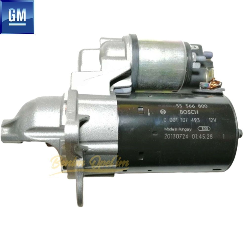 Complete Starter Motor 1.2/1.4/1.6 Opel Astra J, Corsa D, Meriva B, Vectra C GM Original 1202110 - 55566800