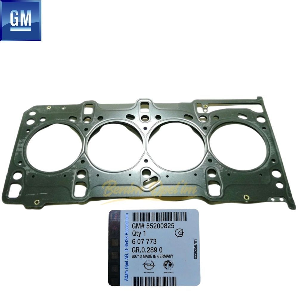 Product Code : 607773 - Cylinder Head Gasket 0.92mm (2-Row) 1.3 Diesel Engine Astra H J, Combo D, Corsa C D E, Meriva A B, Tigra B, Aveo T300 GM Genuine 607773 - 55200825