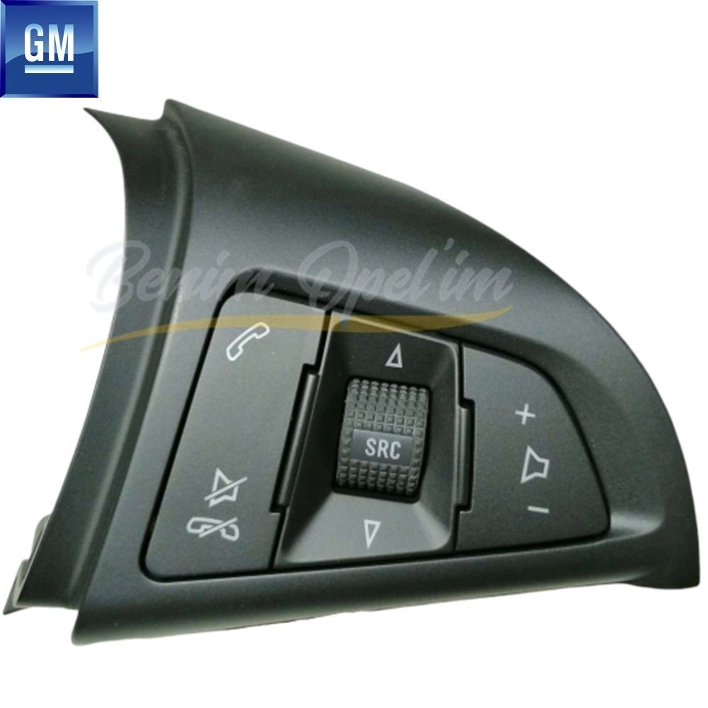 Chevrolet Aveo T300 Steering Wheel Radio Remote Control Matte Black GM Original 95016113