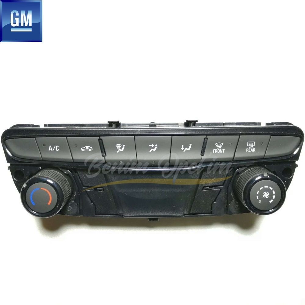 Opel Astra K Complete Climate Control Panel Smoked GM Original 39042438 - 39021426