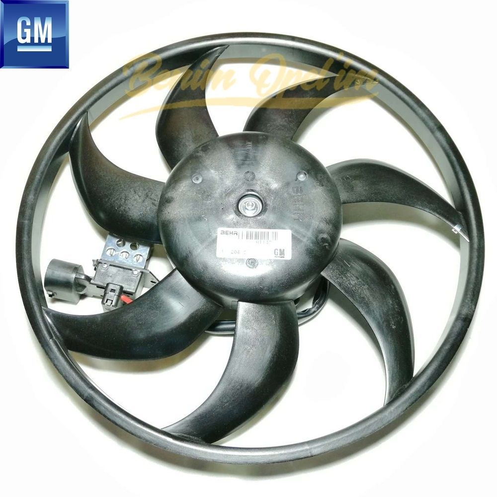 Product Code : 1341388 - Opel Corsa C, Tigra B Complete Radiator Fan Motor 1.3 GM Original 1341388 - 13208239