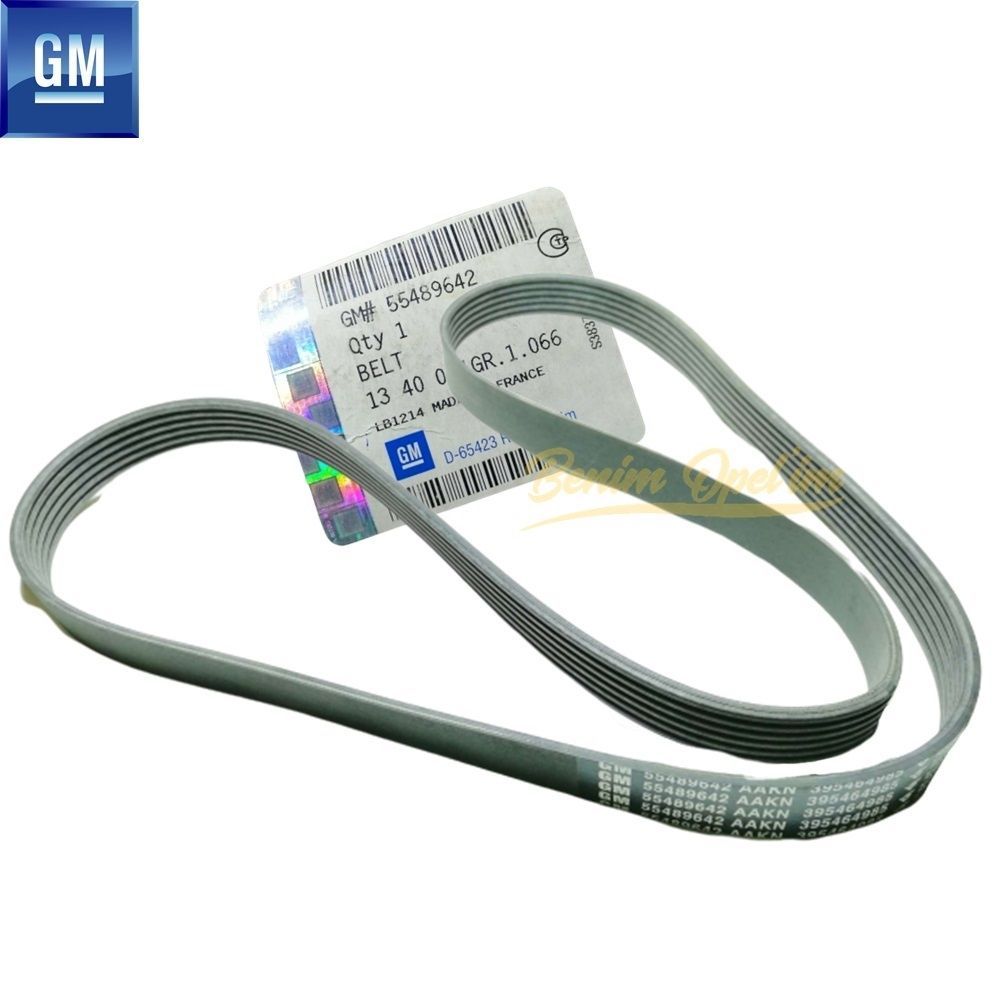 Product Code : 1340084 - Opel Corsa E V Belt 6PK1360 1.3 (Aakn) GM Genuine 1340084 - 55489642