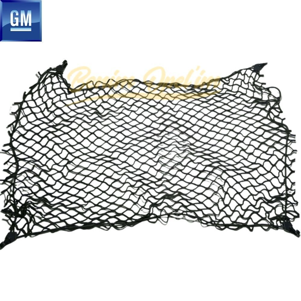 Opel Rear Trunk Mesh Black 2008 Onwards New Model GM Genuine 1707874 - 13136682