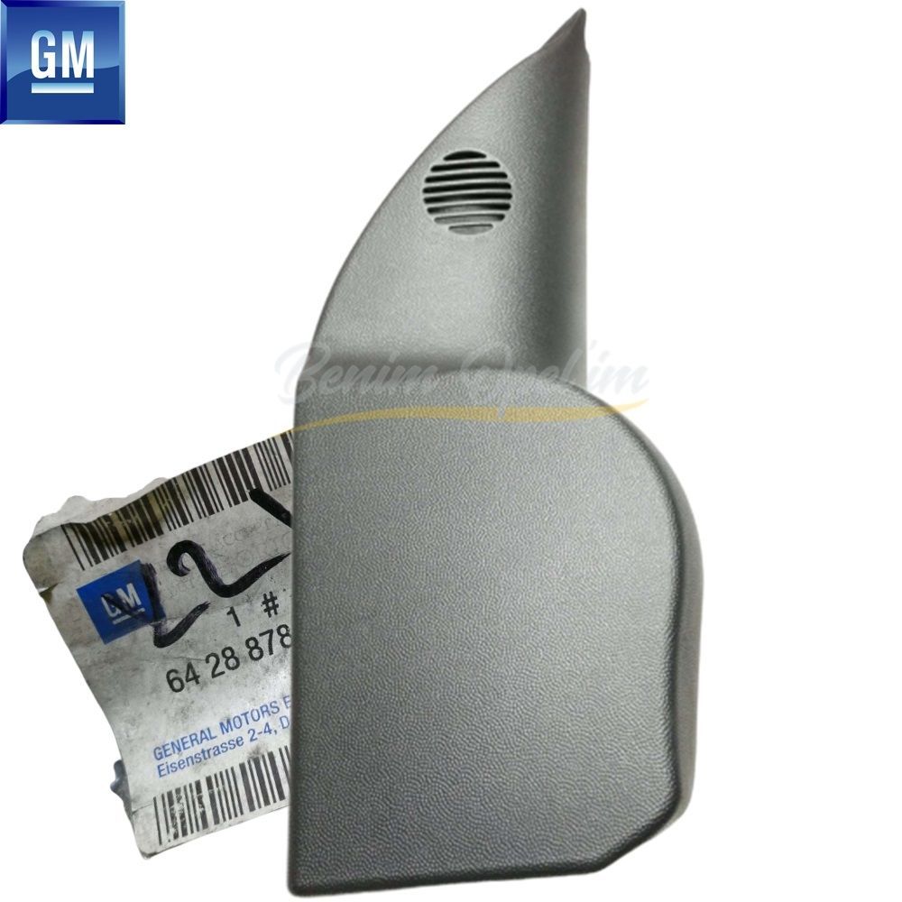 Opel Corsa C Electric Right Outside Rear View Mirror Inner Corner Cover Smoked GM Original 6428878 - 93173421