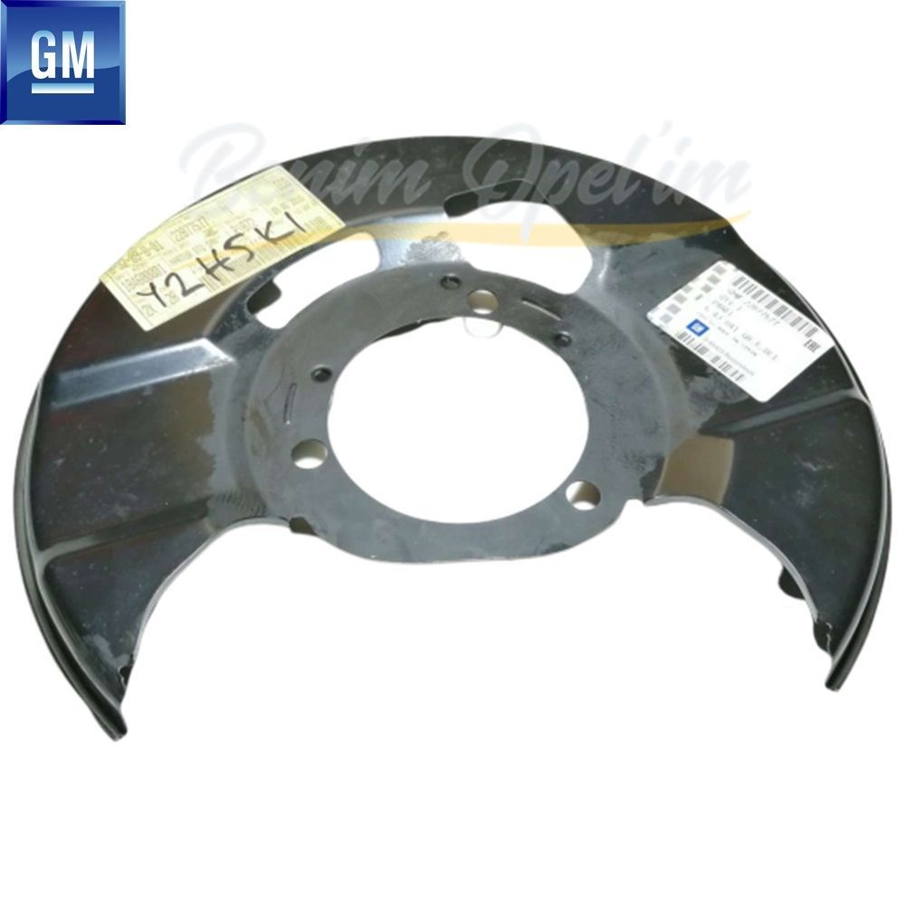 Opel Insignia A Right Front Brake Disc Protection Sheet 16 Inch GM Genuine 543041 - 22877577