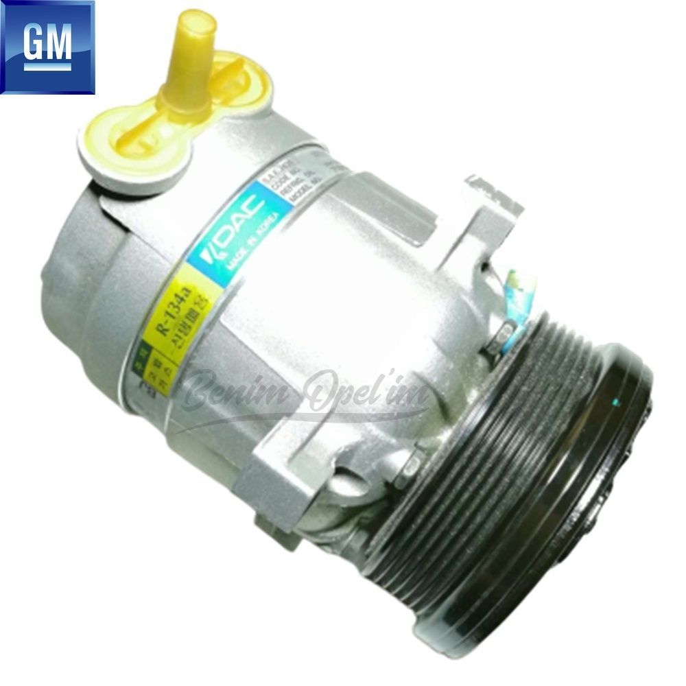 Complete Air Conditioner Compressor 1.4/1.6/1.8/2.0 (BJ) Chevrolet Epica V200, Evanda V200, Lacetti J200 GM Original 96450078