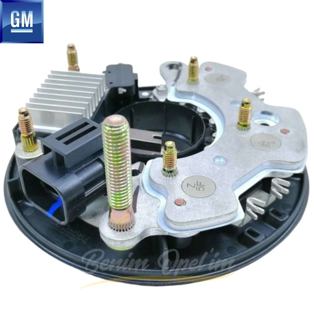 Opel Astra H Charging Dynamo Diode Plate And Regulator GM Original 6205434 - 97369594