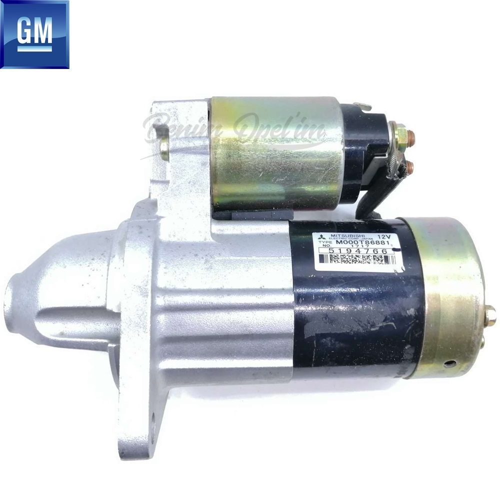 Product Code : 6202066 - Complete Starter 12V 1.8/2.0/2.0/2.2 Opel Astra F G H, Zafira A, Vectra A B, Zafira B, Calibra, Omega B GM Original 6202066 - 93176061