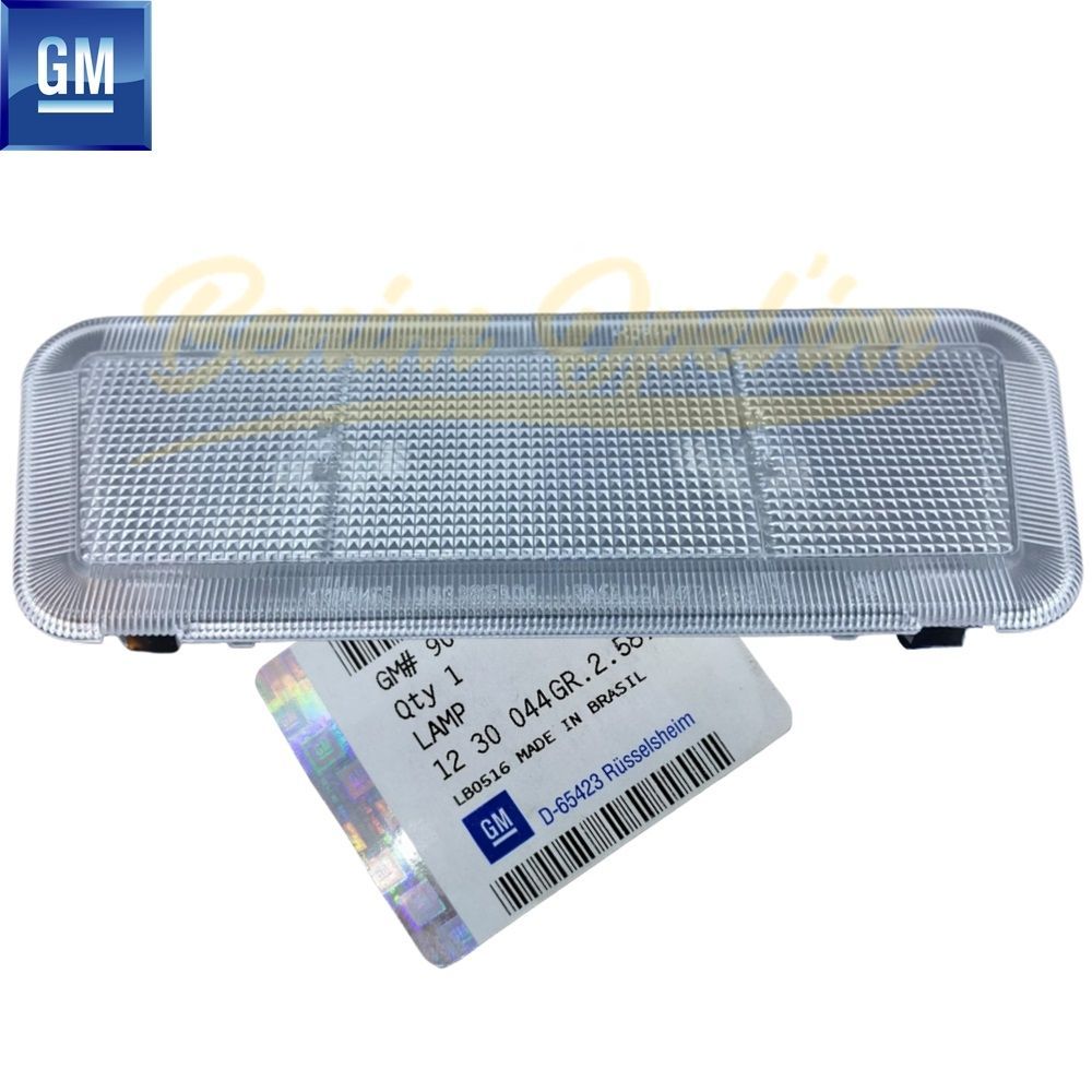 Product Code : 1230044 - Roof Interior Light Lamp Opel Vectra A, Astra F G, Zafira A, Corsa B C, Tigra A, Omega A B, Calibra GM Genuine 1230044 - 90460774