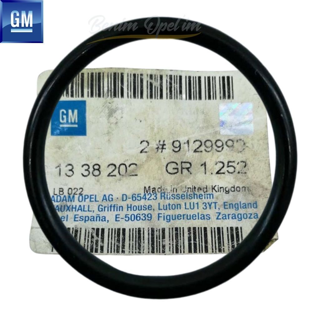 Thermostat Sealing Gasket 2.5/2.6/3.0/3.2 Opel Vectra A, Vectra B, Vectra C, Calibra, Omega B GM Genuine 1338202 - 9129999