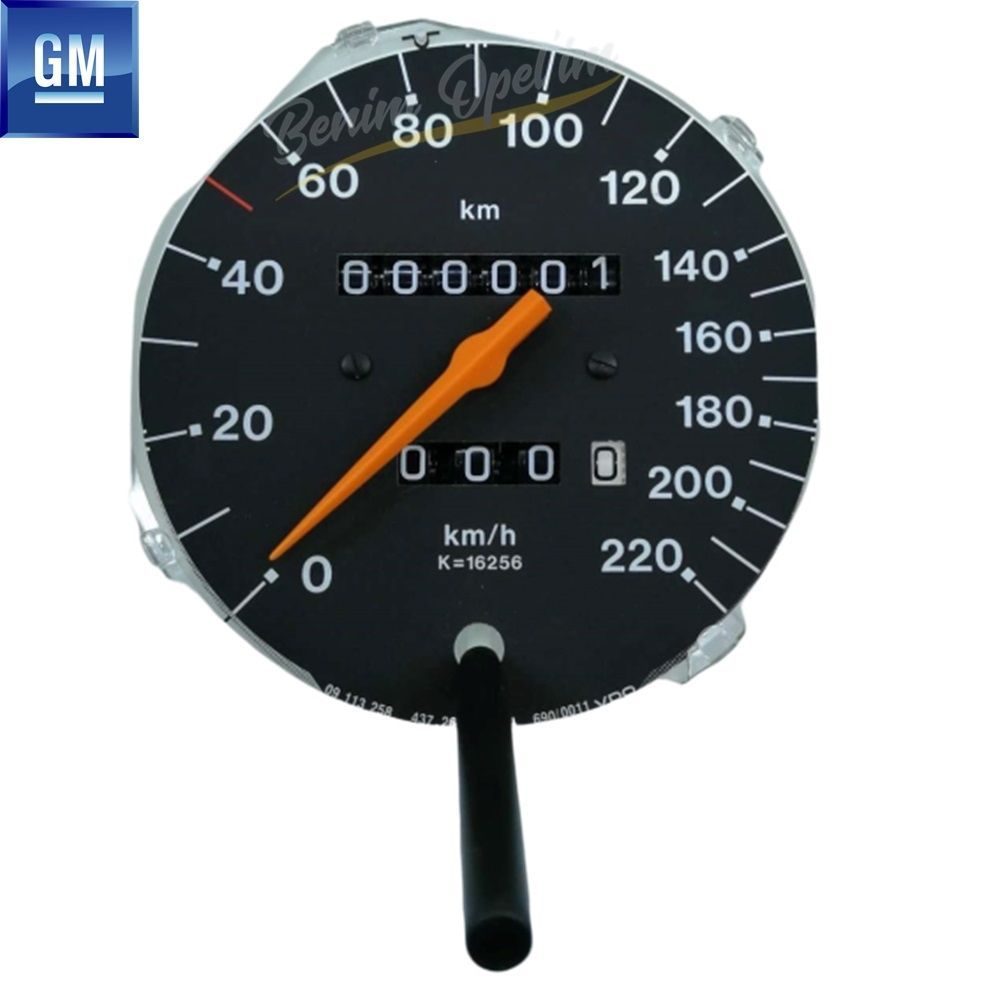 Product Code : 6260080 - Opel Corsa B, Tigra A Speedometer (K16256) GM Genuine 6260080 - K16256