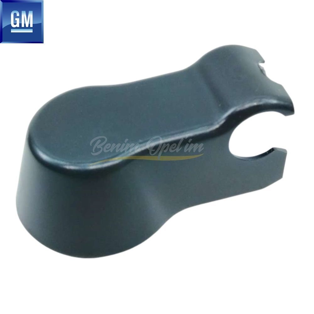 Opel Tigra B, Corsa C Right Front Wiper Arm Cover Black (Passenger Side) GM Original 9114686 - 1273851