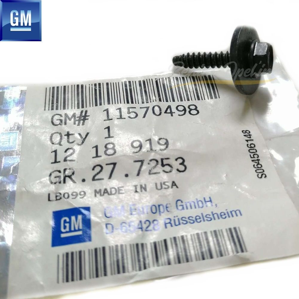 Product Code : 1218919 - Multipurpose 6 Angle Bolt M4.2X20 Opel Insignia A, Insignia B, Astra J, Astra K, Zafira C, Adam GM Genuine 1218919 - 11570498