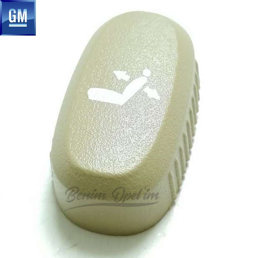 Chevrolet Captiva C100 Left Front Seat Adjustment Knob Beige GM Genuine 96831505