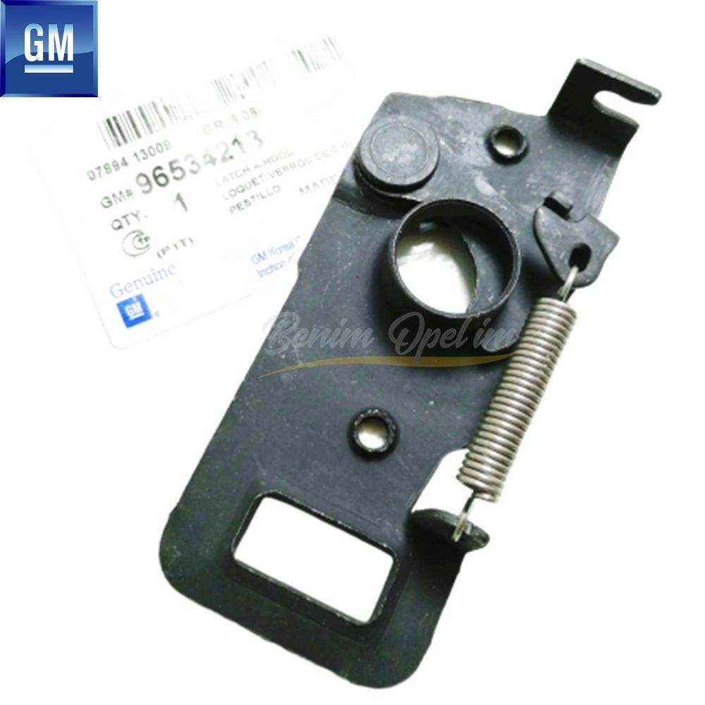 Product Code : 96534213 - Lower Engine Bonnet Lock Striker Chevrolet Kalos, Aveo T200/T250/T255 GM Genuine 96534213