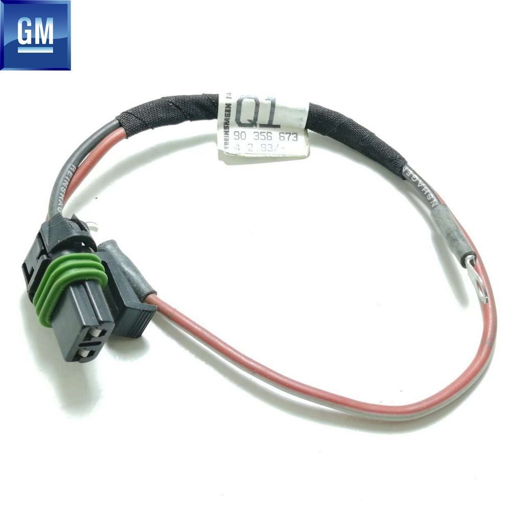 Air Conditioned Radiator Fan Wiring Harness (Q1) A/C Opel Vectra A, Astra F, Calibra GM Genuine 1278924 - 90356673