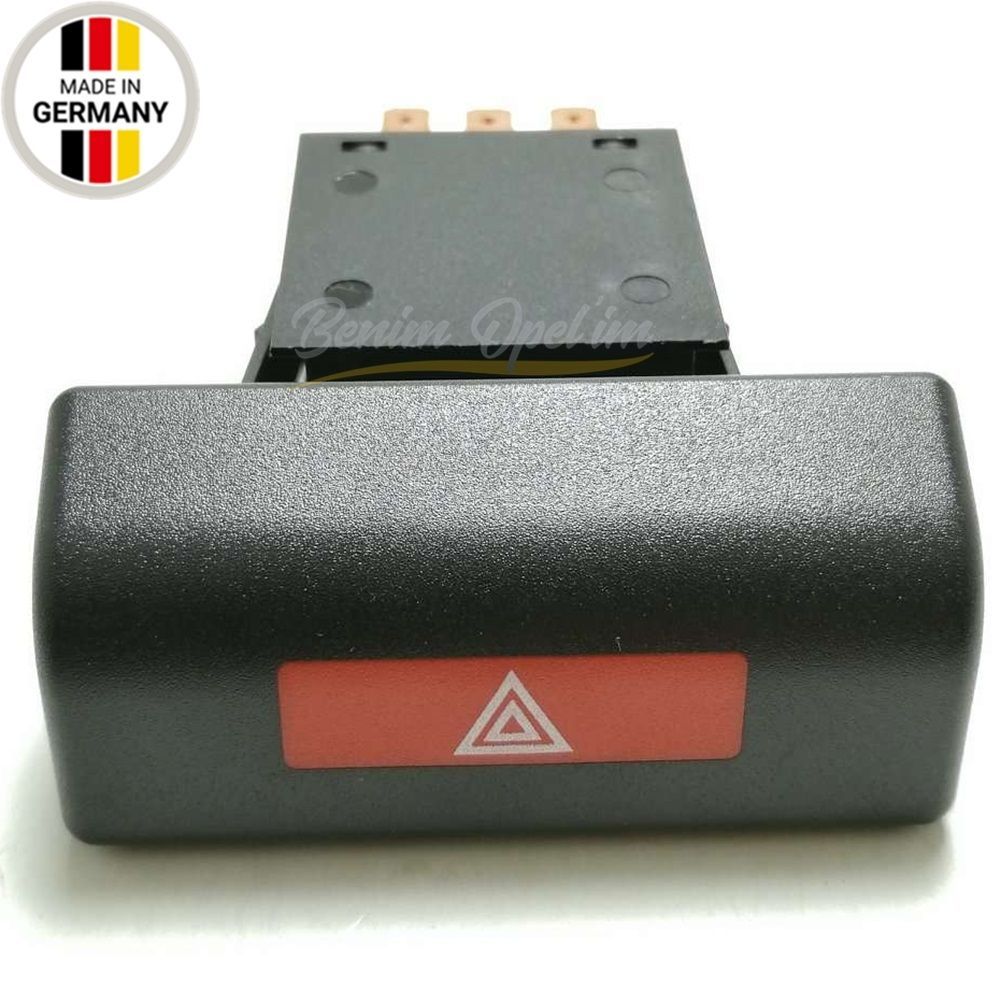 Opel Corsa A Hazard Flasher Warning Button Black Imported Best Quality 1241658