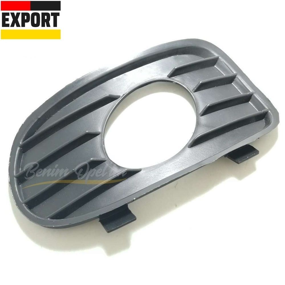 Opel Vectra B Fogless Front Bumper Right Fog Light Cover Smoked 99, (After 1999) 1st Class Quality 1400654