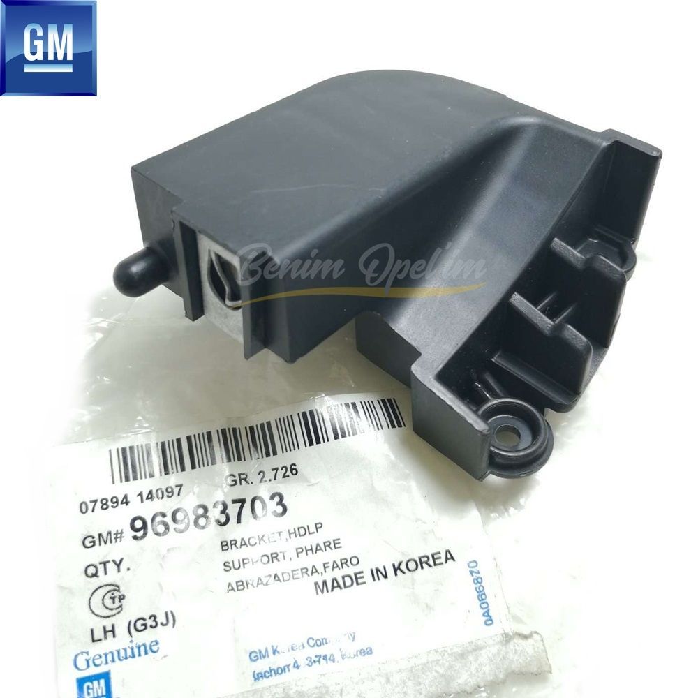 Product Code : 96983703 - Chevrolet Cruze Left Headlight Lower Leg GM Genuine 96983703