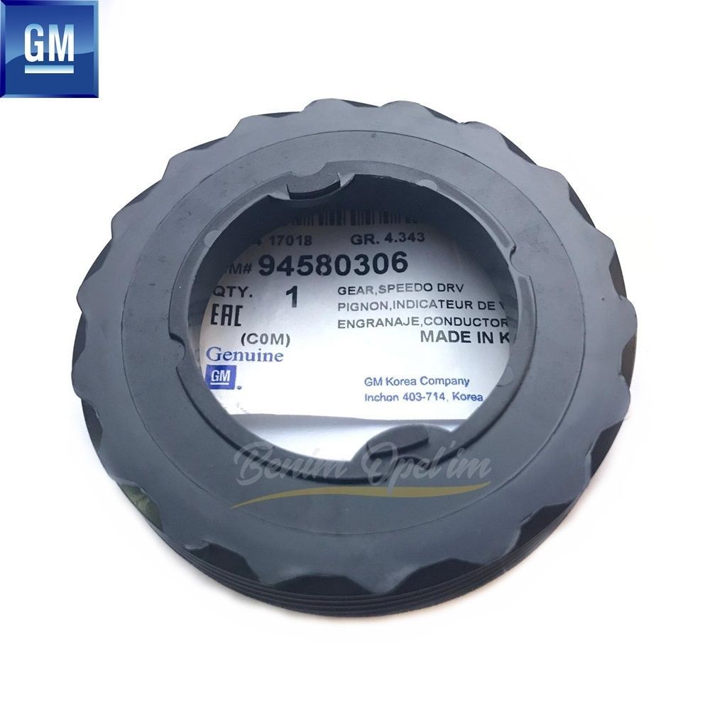 Transmission Internal Speed Gear 12 Doch Chevrolet Spark M100, Spark M200, Aveo T200/T250/T255 GM Genuine 94580306