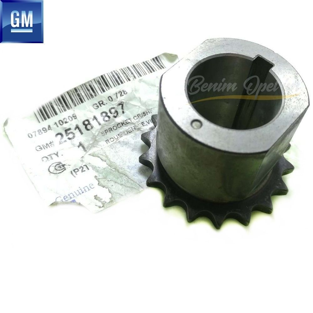 Chevrolet Aveo, Spark Crankshaft Gear 1.0/1.2 GM Original 25181897